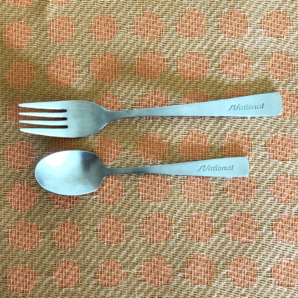 Vintage National Airlines Spoon & Fork